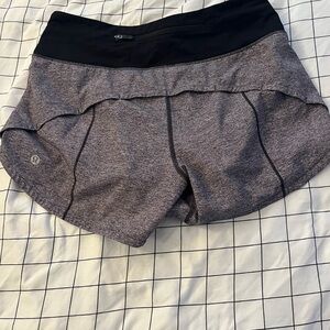 Lululemon speed up shorts size 4